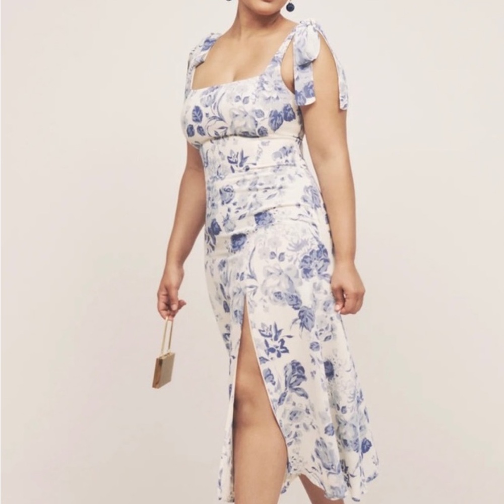 Reformation Twilight Lucerne Midi Dress